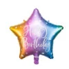 Helium Ballon Ster Happy Birthday Leeg 40cm 1 Helium Ballon Ster Happy Birthday Leeg 40cm -Feestartikelen Winkel helium ballon ster happy birthday leeg 40cm