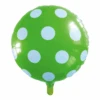 Helium Ballon Stippen Lichtgroen 45cm Leeg -Feestartikelen Winkel helium ballon stippen lichtgroen 45cm leeg