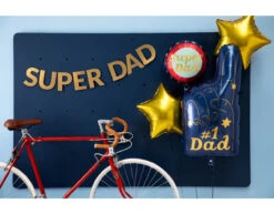 Helium Ballon Super Dad Leeg 45cm -Feestartikelen Winkel helium ballon super dad leeg 45cm 3