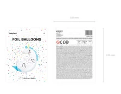 Helium Ballon Unicorn Leeg 75cm -Feestartikelen Winkel helium ballon unicorn leeg 75cm 4