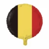 Helium Ballon Vlag Belgie 45cm Leeg