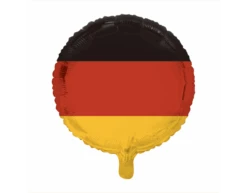 Helium Ballon Vlag Duitsland 45cm Leeg