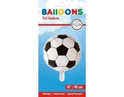 Helium Ballon Voetbal 45cm Leeg -Feestartikelen Winkel helium ballon voetbal 45cm leeg 1