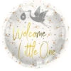 Helium Ballon Welcome Little One Ooievaar Leeg 45cm 1 Helium Ballon Welcome Little One Ooievaar Leeg 45cm -Feestartikelen Winkel helium ballon welcome little one ooievaar leeg 45c