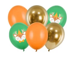 Herten Ballonnen 30cm 6st