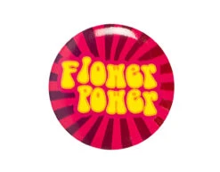 Hippie Buttons 3cm 4st -Feestartikelen Winkel hippie buttons 3cm 4st 2