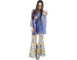 Hippie Kostuum Dames Flowers -Feestartikelen Winkel hippie kostuum dames flowers 3