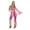 Hippie Kostuum Dames Roze -Feestartikelen Winkel hippie kostuum dames roze