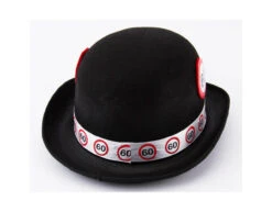 Hoed 60 Jaar Verkeersbord -Feestartikelen Winkel hoed 60 jaar verkeersbord 3