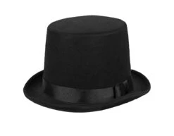 Hoge Hoed Zwart -Feestartikelen Winkel hoge hoed zwart 3