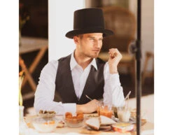 Hoge Hoed Zwart -Feestartikelen Winkel hoge hoed zwart 5