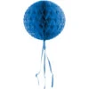 Honeycomb Bal Blauw 30cm -Feestartikelen Winkel honeycomb bal blauw 30cm