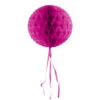 Honeycomb Bal Fuchsia Lint 30cm -Feestartikelen Winkel honeycomb bal fuchsia lint 30cm