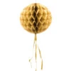 Honeycomb Bal Goud 30cm -Feestartikelen Winkel honeycomb bal goud 30cm