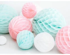 Honeycomb Bal Mintgroen 20cm -Feestartikelen Winkel honeycomb bal mintgroen 20cm 2