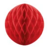 Honeycomb Bal Rood 30cm -Feestartikelen Winkel honeycomb bal rood 30cm
