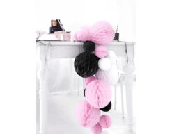 Honeycomb Bal Zwart 30cm -Feestartikelen Winkel honeycomb bal zwart 30cm 3