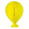 Honeycomb Ballon Geel 37cm -Feestartikelen Winkel honeycomb ballon geel 37cm