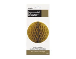 Honeycomb Bol Goud 20cm -Feestartikelen Winkel honeycomb bol goud 20cm 1