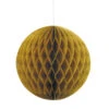 Honeycomb Bol Goud 20cm -Feestartikelen Winkel honeycomb bol goud 20cm