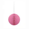Honeycomb Bol Roze 20cm -Feestartikelen Winkel honeycomb bol roze 20cm