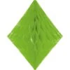 Honeycomb Diamant Groen 30cm -Feestartikelen Winkel honeycomb diamant groen 30cm