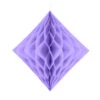 Honeycomb Diamant Lila Lavendel 30cm -Feestartikelen Winkel honeycomb diamant lila lavendel 30cm