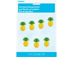 Honeycomb Slinger Ananas 2,1m -Feestartikelen Winkel honeycomb slinger ananas 21m 2