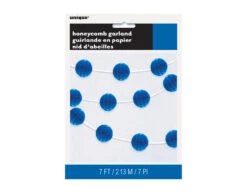 Honeycomb Slinger Blauw 2,2m -Feestartikelen Winkel honeycomb slinger blauw 22m 1