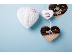 Honeycomb Wit Hart 30cm 9 Honeycomb Wit Hart 30cm -Feestartikelen Winkel honeycomb wit hart 30cm 3