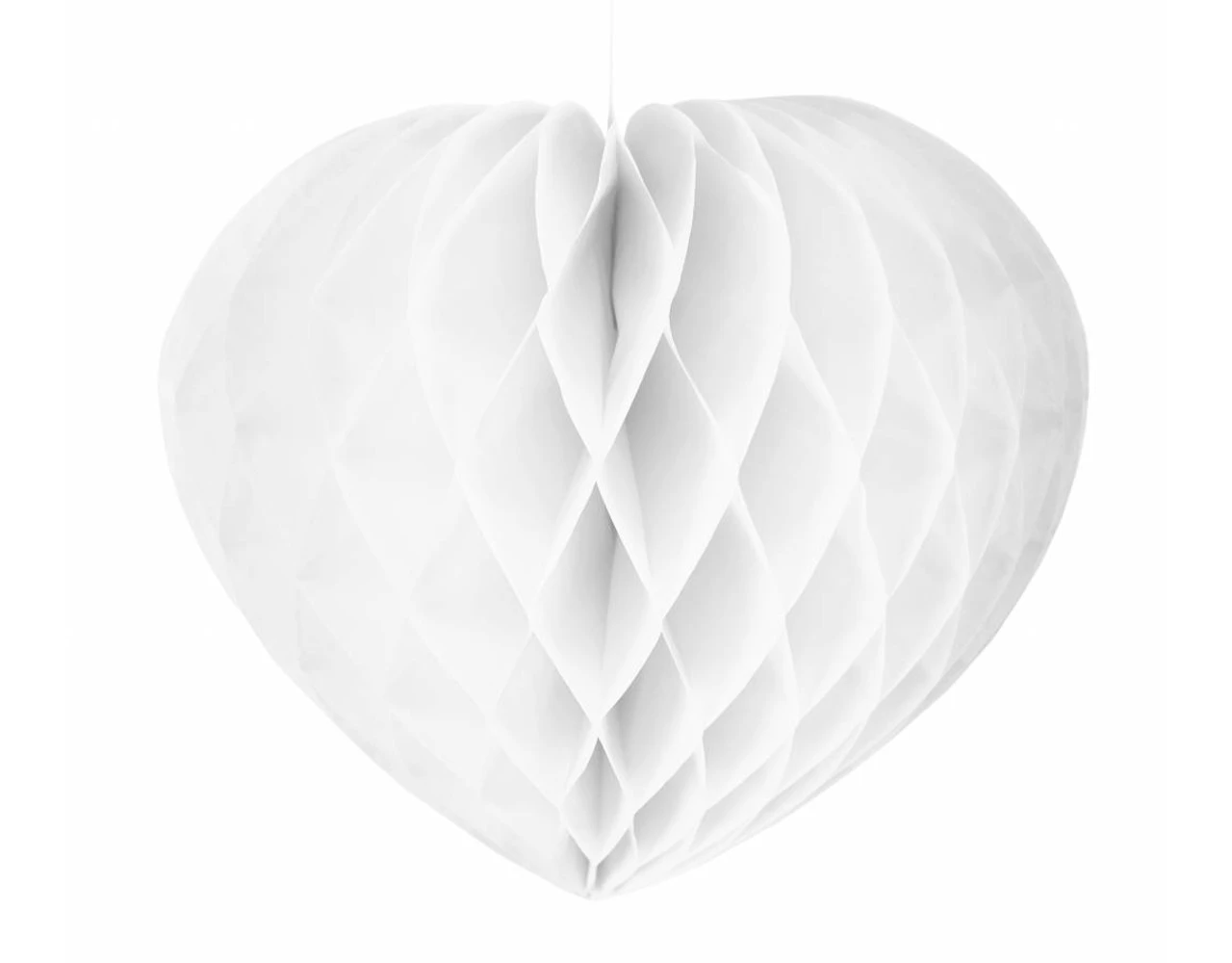 Honeycomb Wit Hart 30cm 3 Honeycomb Wit Hart 30cm