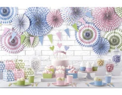 Houten Bestek Gekleurd Pastel 16cm 18 Delig -Feestartikelen Winkel houten bestek gekleurd pastel 16cm 18 delig 6