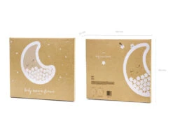 Houten Gastenboek Maan 38,5cm -Feestartikelen Winkel houten gastenboek maan 385cm 5