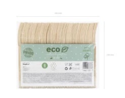 Houten Vorken 15,5cm 100st -Feestartikelen Winkel houten vorken 155cm 100st 2