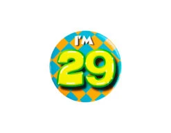 I'm 29 Button 29 Jaar 5,5cm
