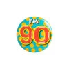 I'm 90 Button 90 Jaar 5,5cm -Feestartikelen Winkel im 90 button 90 jaar 55cm