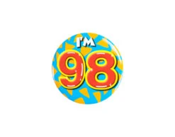 I'm 98 Button 98 Jaar 5,5cm