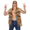 Indianen Vest Hippie -Feestartikelen Winkel indianen vest hippie