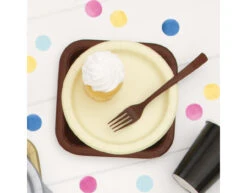 Ivoorkleur Borden 18cm 20st -Feestartikelen Winkel ivoorkleur borden 18cm 20st 1