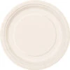 Ivoorkleur Borden Rond 23cm 16st -Feestartikelen Winkel ivoorkleur borden rond 23cm 16st