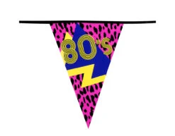 Jaren 80 Slinger 6m -Feestartikelen Winkel jaren 80 slinger 6m 1