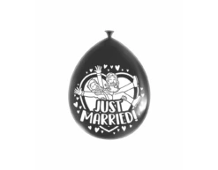 Just Married Ballonnen Zilver 30cm 8st -Feestartikelen Winkel just married ballonnen zilver 30cm 8st 1