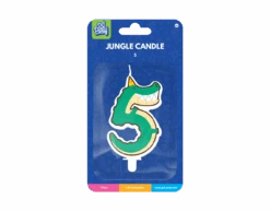 Kaars 5 Jaar Krokodil -Feestartikelen Winkel kaars 5 jaar krokodil 1