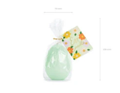 Kaars Paasei Lichtgroen 10cm -Feestartikelen Winkel kaars paasei lichtgroen 10cm 4