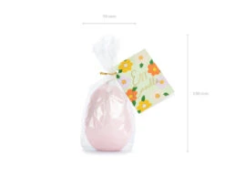 Kaars Paasei Roze 10cm -Feestartikelen Winkel kaars paasei roze 10cm 5