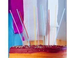 Kaarsen Gekleurde 18cm 12st -Feestartikelen Winkel kaarsen gekleurde 18cm 12st 2