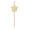 Kaarsen Ster Goud 6st -Feestartikelen Winkel kaarsen ster goud 6st