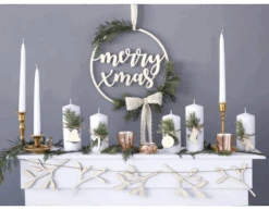 Kaarsen Wit 24cm 10st -Feestartikelen Winkel kaarsen wit 24cm 10st 2