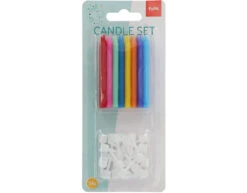 Kaarsjes Gekleurd 6cm -Feestartikelen Winkel kaarsjes gekleurd 6cm 2