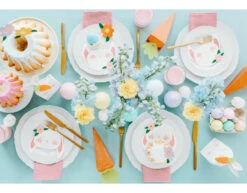 Kaarsjes Paaseieren 7cm 6st -Feestartikelen Winkel kaarsjes paaseieren 7cm 6st 6